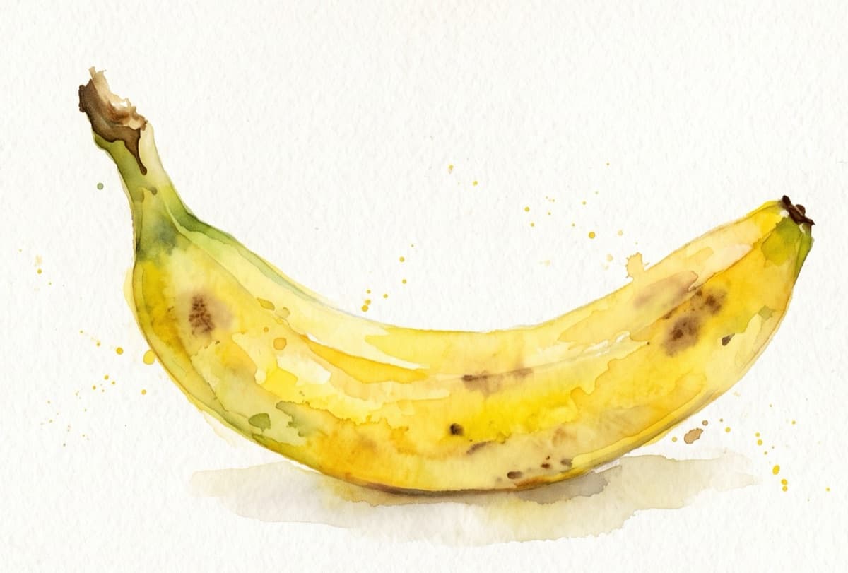 Visual reference: a banana