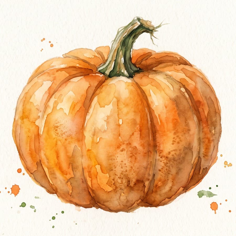 Visual reference: a pumpkin